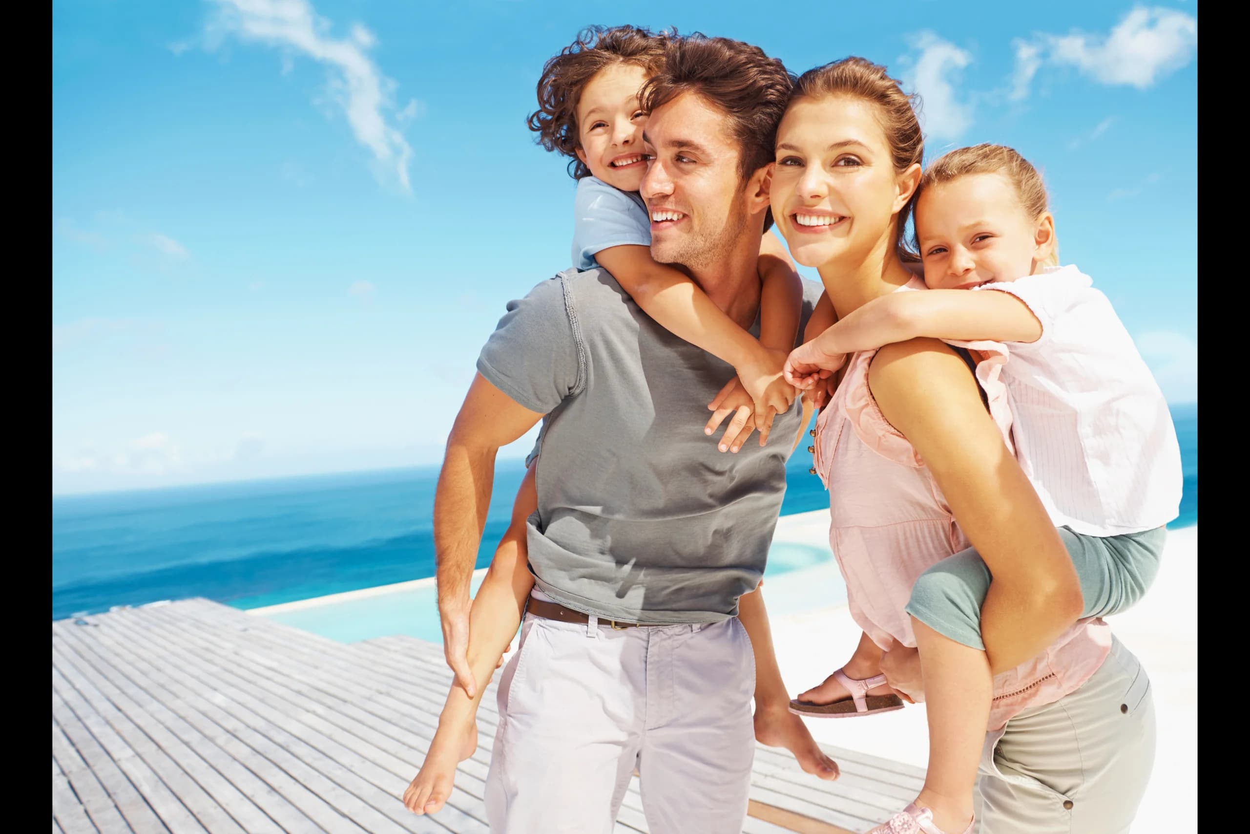 Happy Calgary family
